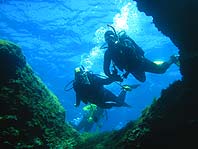 One of the Caves in our diving offer